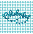 blue and white header with scribble pattern vector image