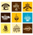 hot fresh morning coffee banners vector image