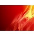 red abstract background curved eps 10 vector image
