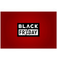 black friday discount shop store sale promo logo vector image