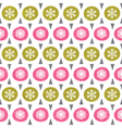 christmas pattern vector image vector image