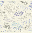 vintage inscriptions pattern vector image vector image