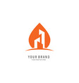 town logo vector image vector image