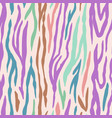 animal seamless pattern zebra texture mammals vector image