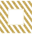 gold glitter and bright sand white background vector image