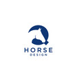 logo design with the initial letter q is combined vector image