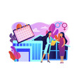 maternity services concept vector image vector image