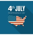 american independence day patriotic background vector image vector image