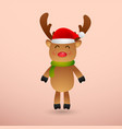 merry christmas and happy new year background vector image vector image