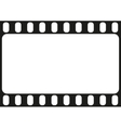 film strip seamless pattern vector image