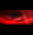 neon glowing lines magic energy space light vector image