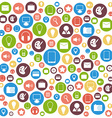 colorful flat icons vector image vector image