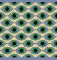 seamless pattern with eye like shapes vector image vector image