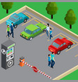 vending machine isometric vector image