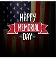 happy memorial day vector image