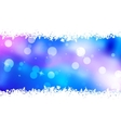 blue background with snowflakes eps 10 vector image vector image