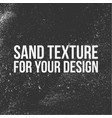 sand texture for your design vector image