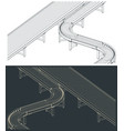 conveyors for factories vector image vector image