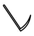 scythe icon vector image vector image