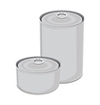 canned food collection vector image