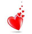 heart vector image vector image