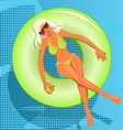 pool party vector image vector image