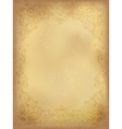 vintage ornamental frame vector image vector image