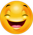 happy smiley emoticon face vector image