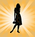 fashion woman vector image vector image