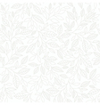 seamless pattern of stylized leaves vector image vector image
