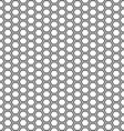 honeycomb seamless pattern vector image