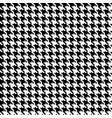 seamless checked pattern - pied de poule vector image