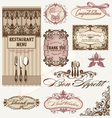 vintage frames and decoration vector image