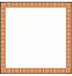 Russian ornamental frame Royalty Free Vector Image