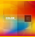 liquid color background design with square cells vector image
