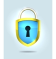 shield - lock vector image vector image