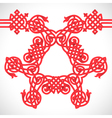 red native ornament vector image