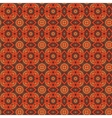 seamless floral ethnic pattern vector image