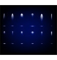 light spotlight vector image vector image