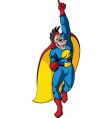super hero vector image