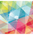 abstract geometric 3d background vector image