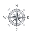 compass icon isolated on white background vector image