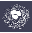 cozy nest vector image