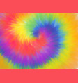 abstract rainbow coloured tie dye background vector image