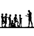 coaching vector image vector image