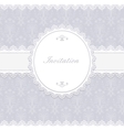 invitation anniversary card vector image