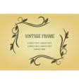 vintage frame vector image vector image