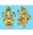 with ganesha vector image vector image