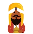 wise man epiphany manger character vector image vector image