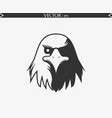 Angry eagle vector image Angry eagle